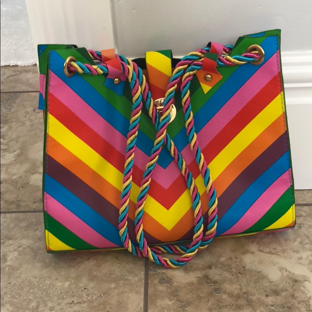 Rainbow purse